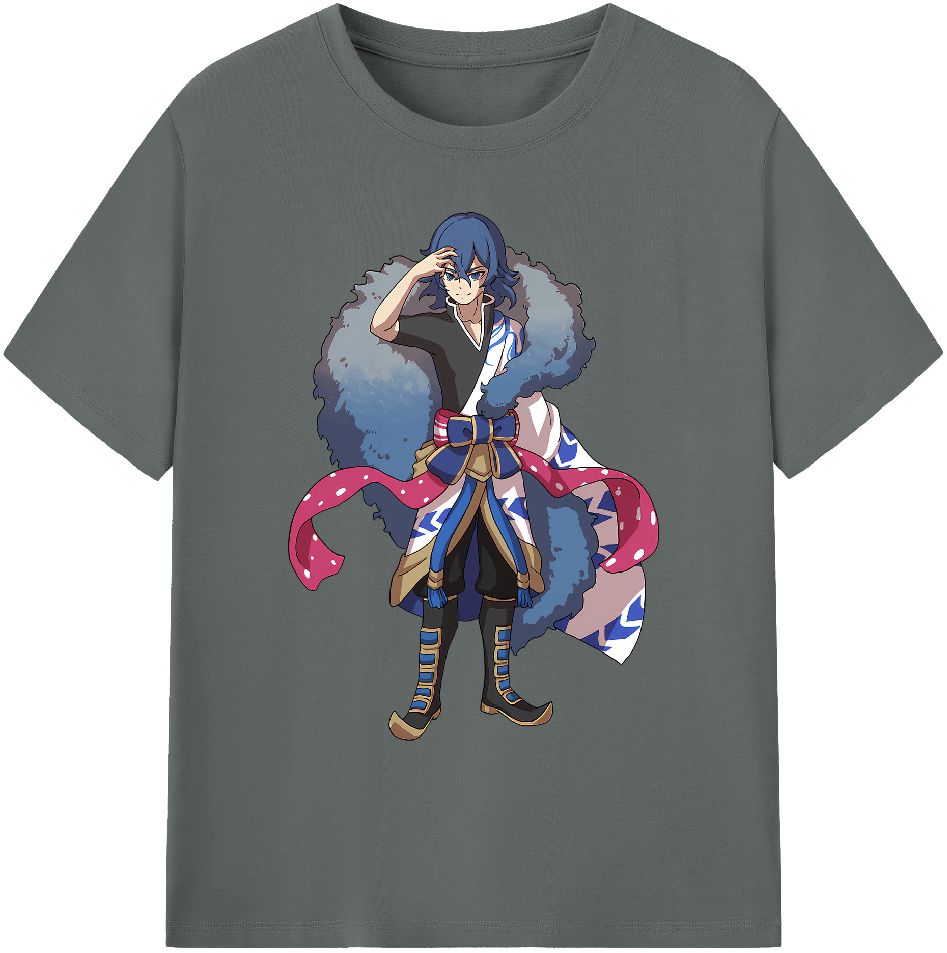 （画像用） 妖怪ウォッチ Yo-kai Watch 綿100％ メンズ半袖Tシャツ｜肌触りやわらか＆通気性